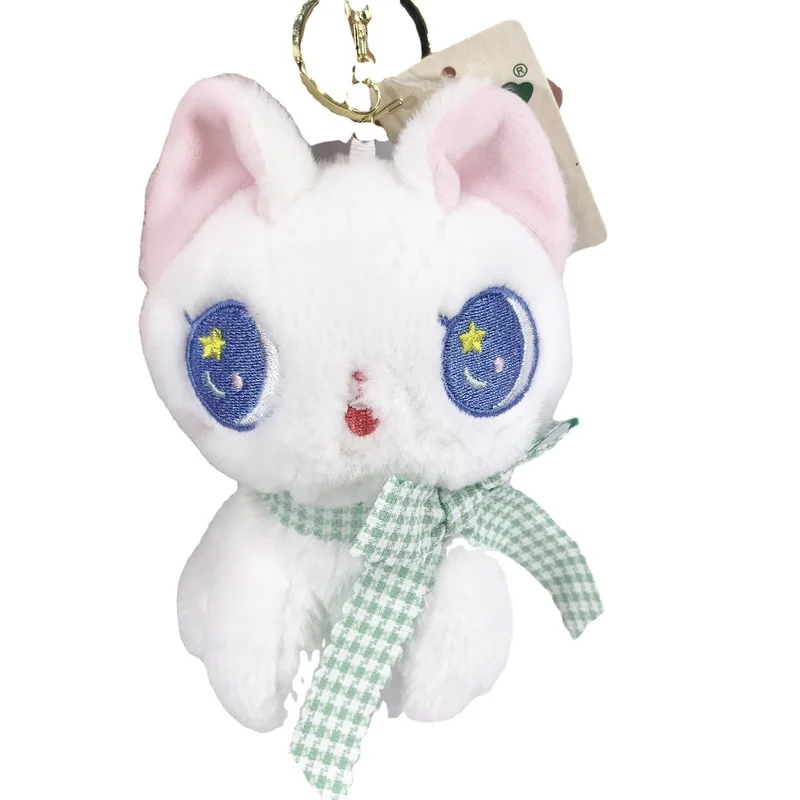 

16cm 1PCS 3 Colors Kawaii Cat Stuffed TOYS Keychain Cat Gift Plush TOY DOLL for Kid's Party Birthday Plush Toys for Girl