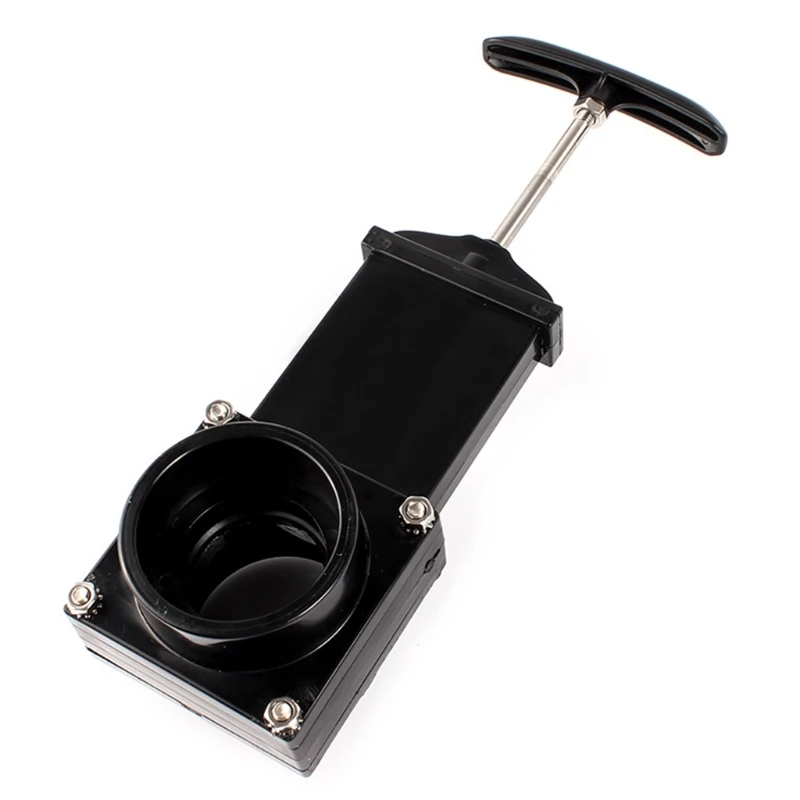 

Professional 50mm Caliber Flow Sewer Hose Valve Knife Water Gate Valve for RV Trailer Motorhome Campers
