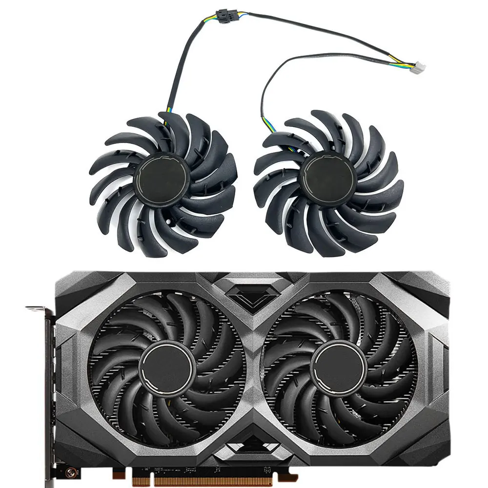 

NEW 87MM PLD09210S12HH RX 5700 XT MECH OC GPU Fan，For MSI Radeon RX 5600 XT、RX 5700、RX 5700 XT MECH OC Video card cooling fan