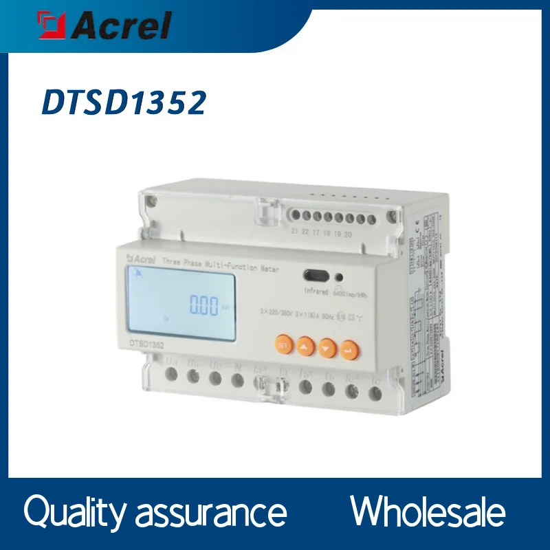 

Acrel Multifunctional DTSD1352 manual solar energy meter made in China