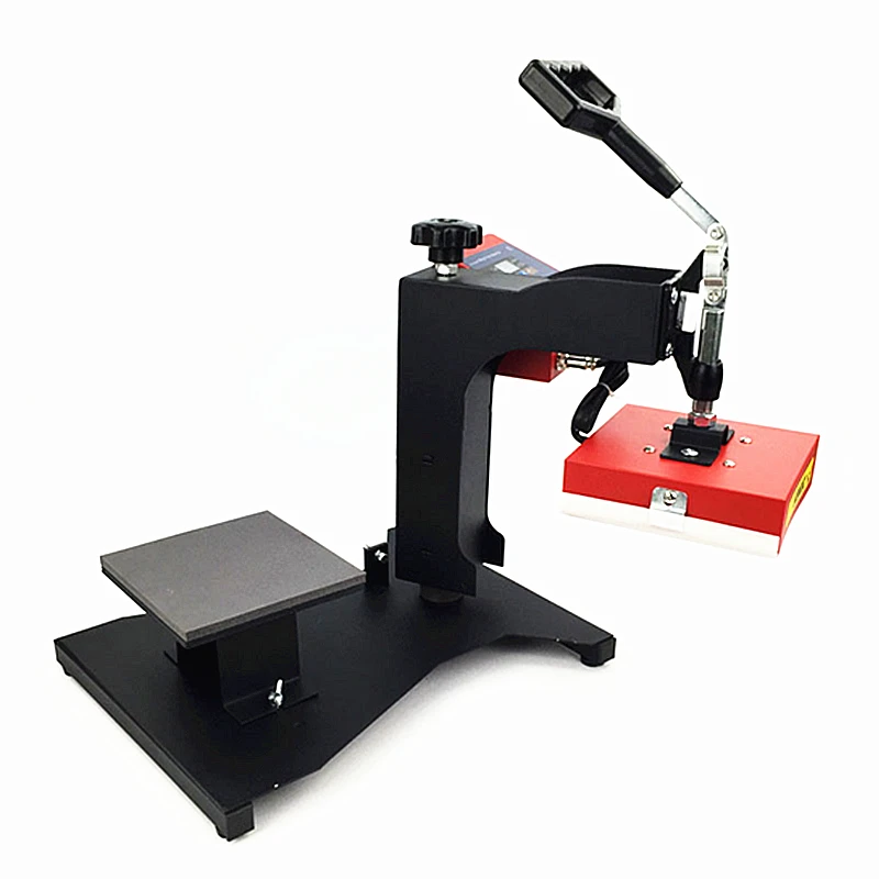 Manual Hot Stamping Machine 1515 Heat Press Equipment 2020 Heat Transfer Apparatus for T-shirt Shirt Logo Brand Leather Pad enlarge