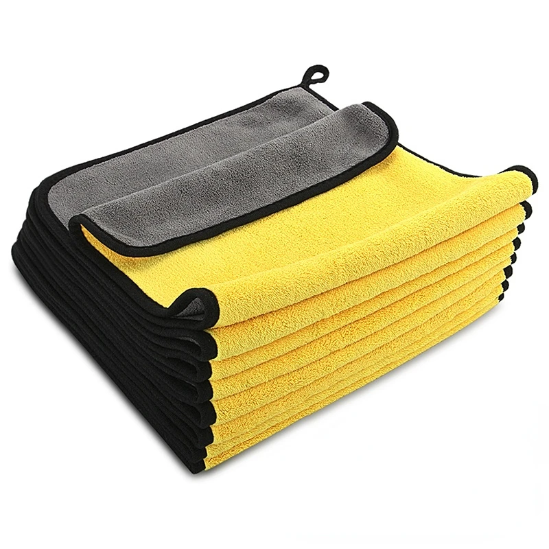 

30x30/40/60CM Car Wash Microfiber Towel Car Cleaning Drying Cloth Car Care Cloth Detailing Car Wash Towel 5/10PCS