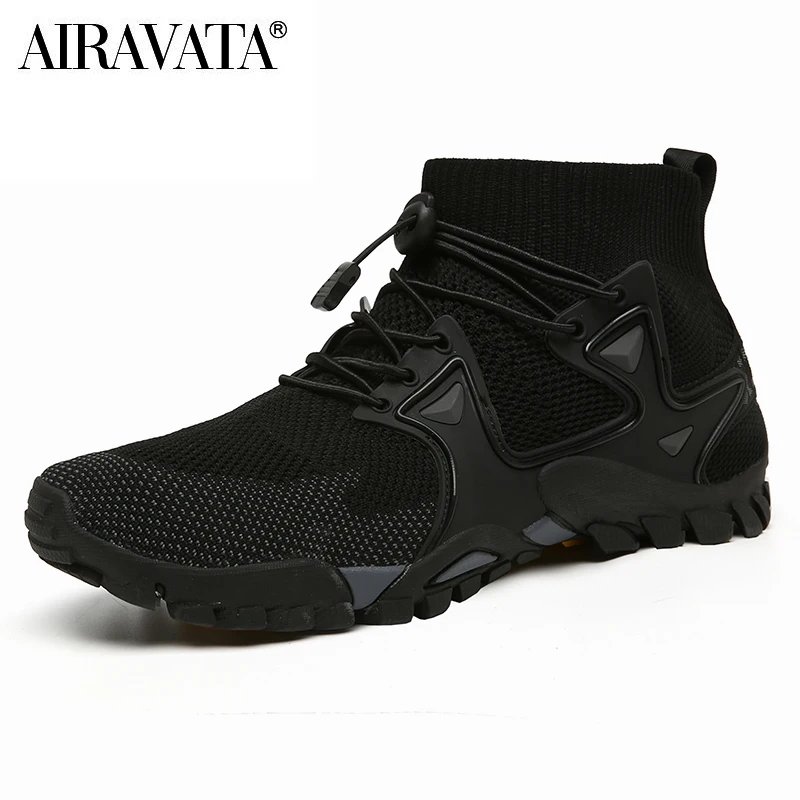 Men's Casual Shoes Woman Mesh Breathable Couple Sneakers Outdoor Slip-On Men's Shoes Lightweight Men's Wading Shoes Hot Sale