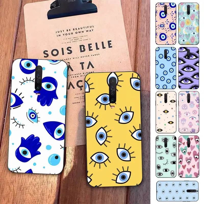

Evil Eye Art Phone Case for Redmi 5 6 7 8 9 A 5plus K20 4X S2 GO 6 K30 pro