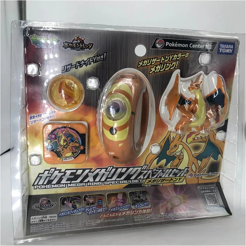 

Экшн-фигурка TAKARA TOMY, Покемон, Мега Эволюция, камень, Charizard, игрушка для мальчиков, подарок на день рождения, серия