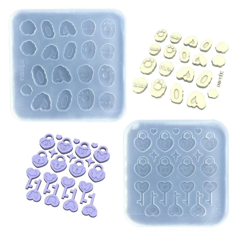 

Filling Materials Resin Mould Silicone Hollow Shaker Fillers Mould Jewelry Making Mold for Epoxy Casting Craft