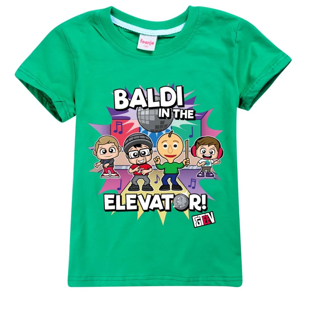 New FGTEEV Toddler Girls Shirt Children T-Shirt 2022 Kids Summer Tops Hip-hop Casual Teenage Short-Sleeved T-Shirt images - 6