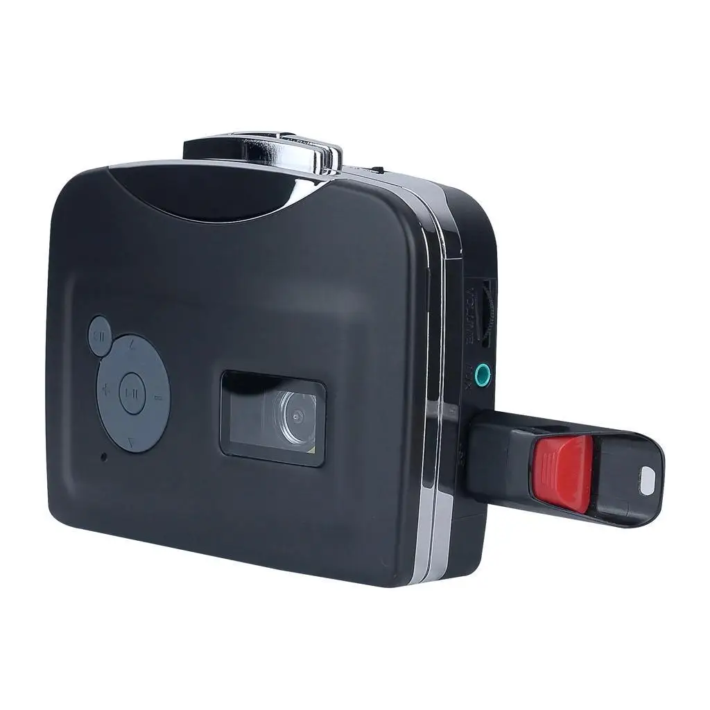 

Лента для ПК USB Cassette-to-MP3 Player конвертер с USB-кабелем наушники