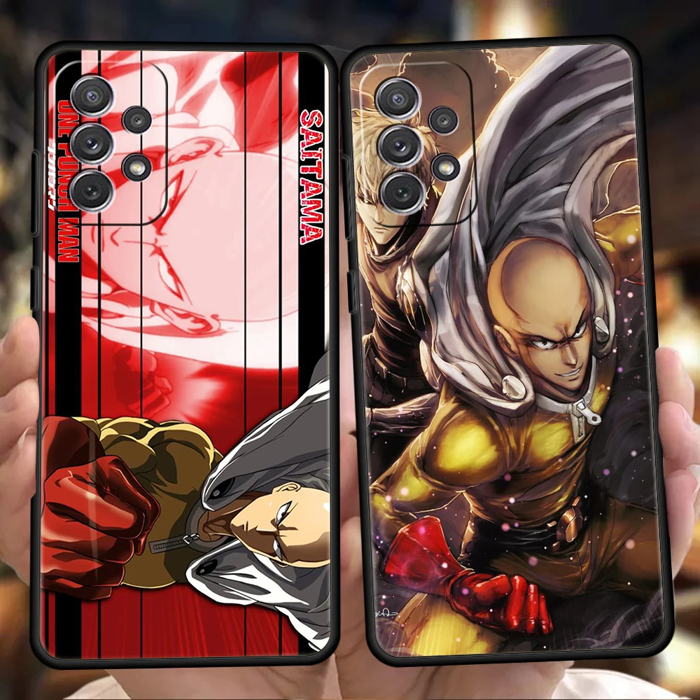 

ONE PUNCH-MAN Phone Case for Samsung Galaxy A51 A71 A32 A52 M31 M21 M22 5G 2021 Note 10 20 A01 A11 A21S A31 A41 Soft Shell Cover