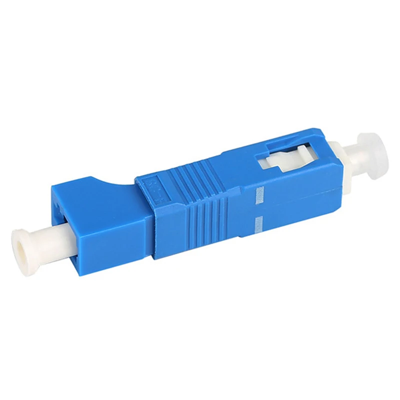 

SC Male to LC Female Single Mode Fiber Optic Hybrid Optical Adaptor Converter