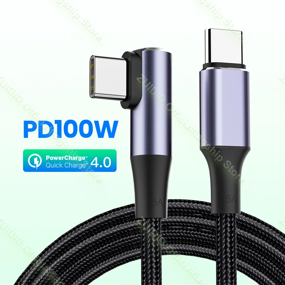 Cable USB tipo C PD 100W 5A a tipo C, Cable de...