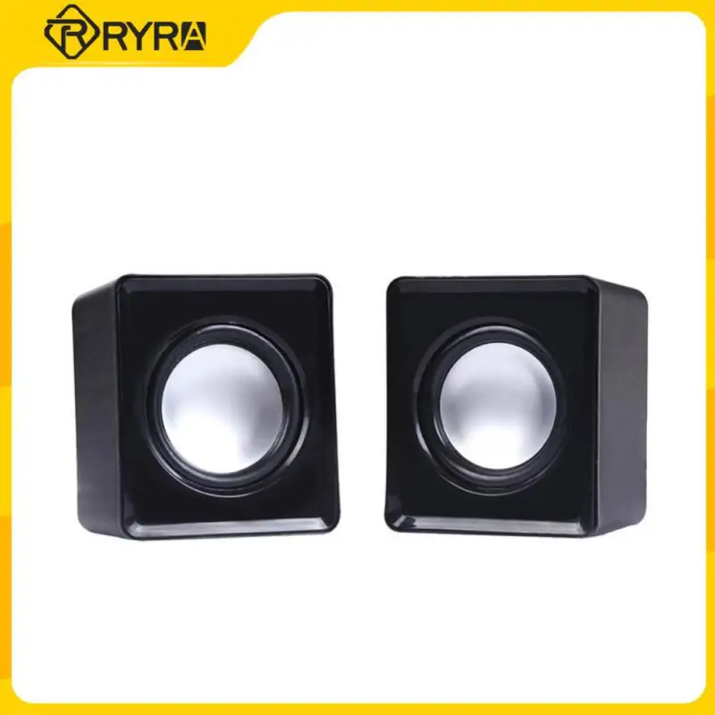

RYRA Mini Computer Speaker USB Wired Speakers Universal Stereo Sound Surround Loudspeaker For Notebook PC Laptop Loudspeakers