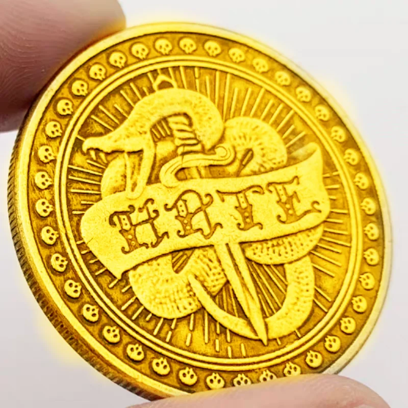 

Монета с надписью Love or Hate, Посеребренная коллекция, предсказание искусства, коллекционный подарок, памятная монета с головой и хвостом, хорошо