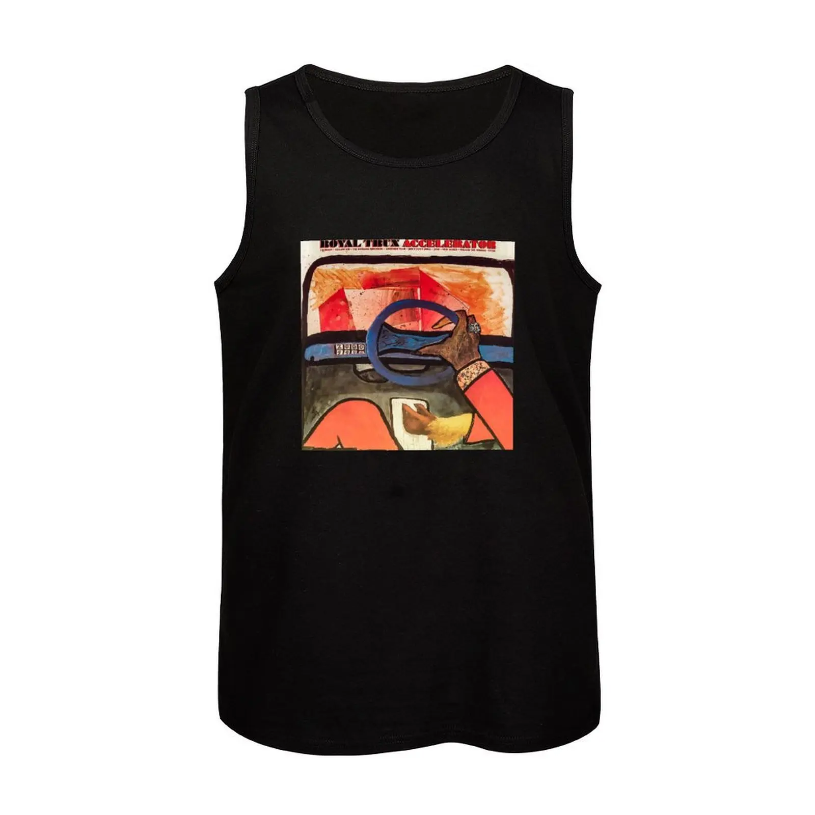 Royal Trux Accelerator Tank Top мужская футболка из хлопка