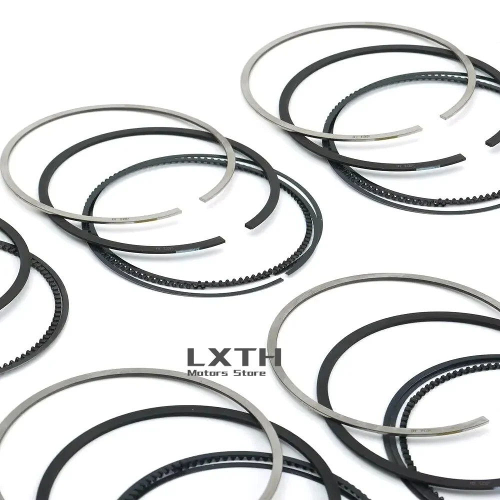 Фото Комплект 6 поршневых колец Mahle STD A11257516838 A11257504919 для BMW 320Ci 520i Z3 Z4 E39 E46 E60 M54B22 2.2L №4