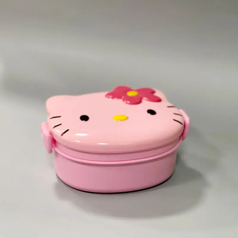 

Hello Kittys Keroppi Lunch Box Sanrios Student Anime Cinnamoroll Cartoon Picnic Food Bento Box Kawaii Fruit Sealed Container