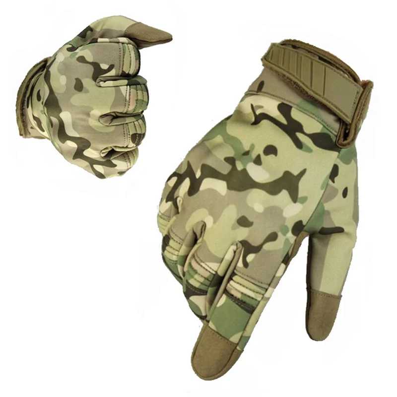 

Touchscreen PU Leather Motorcycle Full Finger Gloves Protective Gear Racing Pit Bikes Motorcycling Motorcycles Motocross