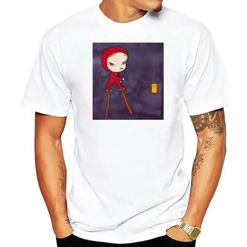 

The longest night T Shirt by Yoshitomo Nara Men T-shirt