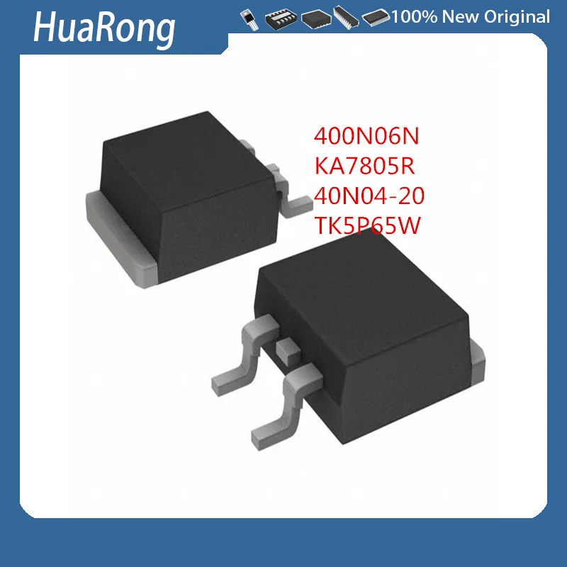 50 шт./лот NWE 400N06N IPD400N06NG KA7805R 40N04-20 SUD40N04-20 TK5P65W TO-252
