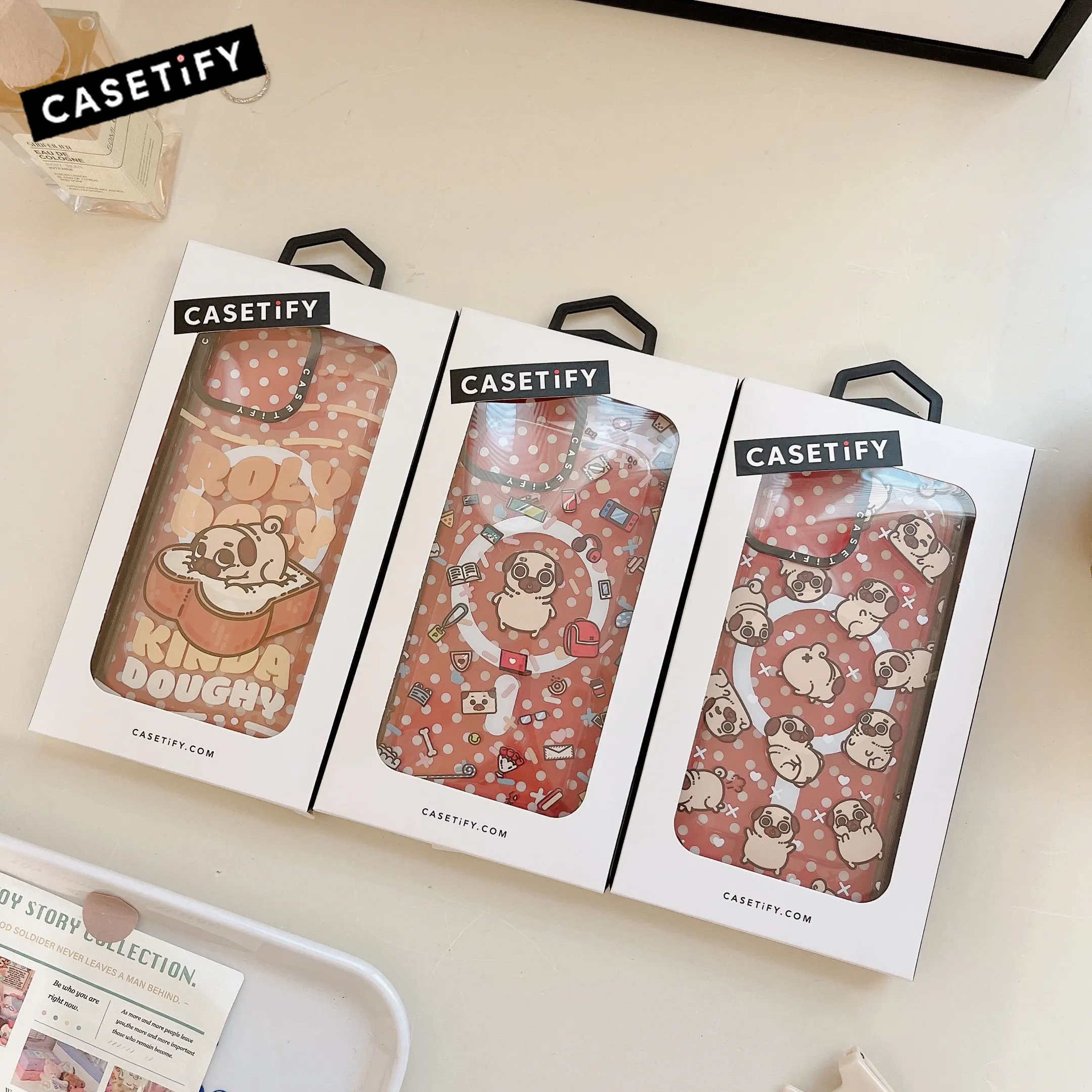 

CASETIFY Dog Travel Magnetic Magsafe Wireless Charging Cases for IPhone 11 12 12PM 13Pro 14PLUS Case Shockproof Hard Cover B0324