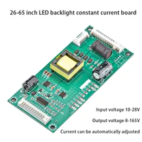 0 65 inch universal lcd tv boost constant current board led backlight high voltage board dc 10v 28v to dc 8v 165v