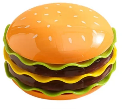 

Набор тарелок для гамбургеров из пластика 6-слойный