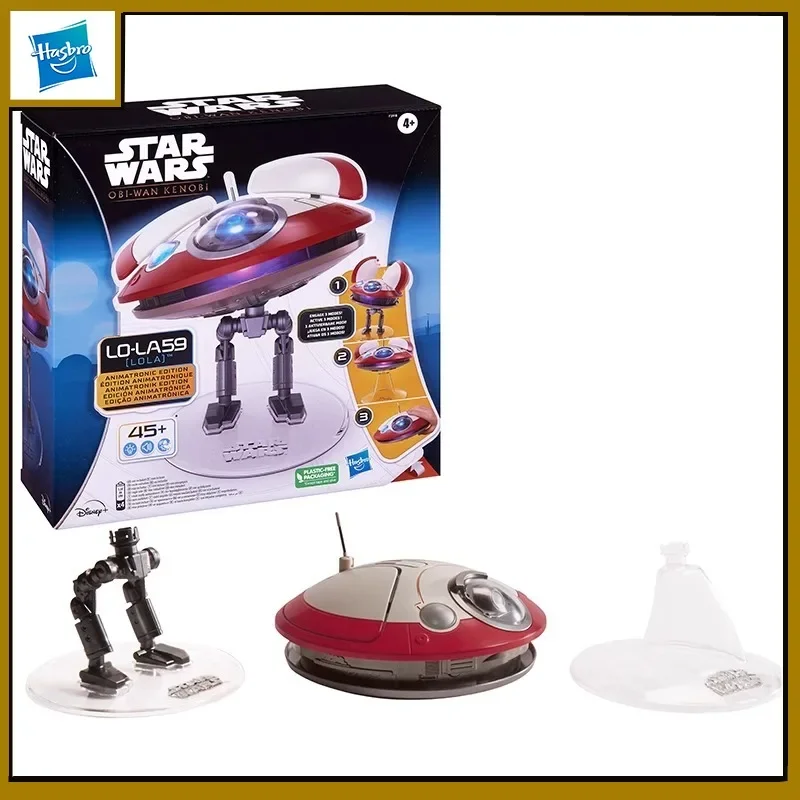 В наличии Hasbro Star Wars L0-LA59 Lola Звук и свет Интерактивная фигурка Оби-Вана Подвижная
