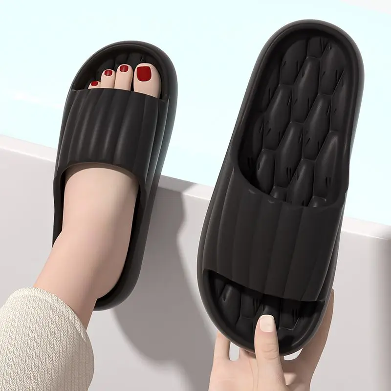 Женские шлепанцы из ЭВА на толстой подошве