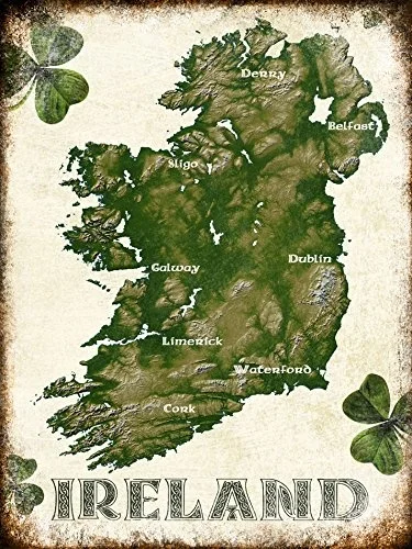 

vintage Ireland Metal Sign Ireland Vintage Irish Tin Sign Metal Painting Metal Poster 2021 Metal Plaque Poster Metal Sign plates