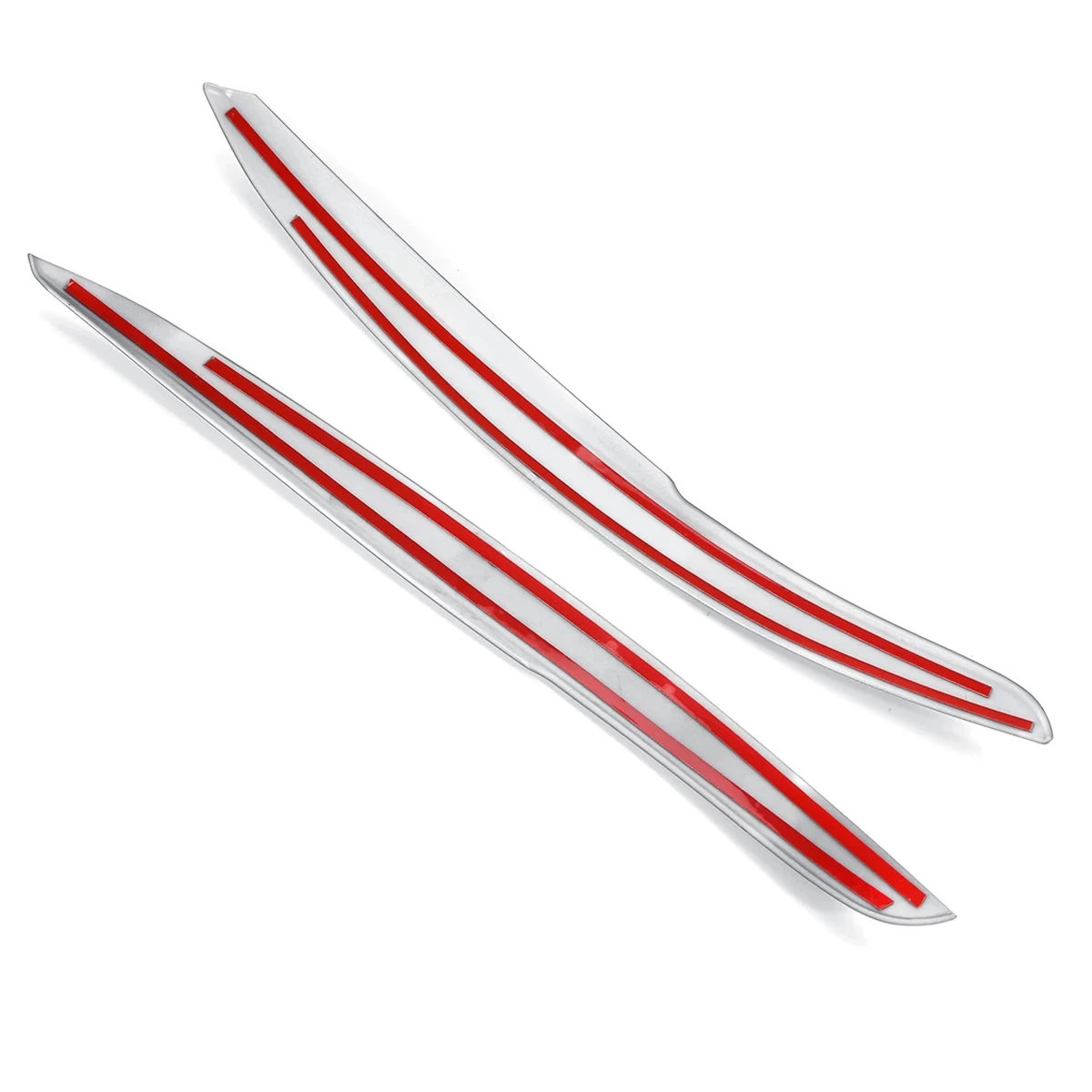 1 пара автомобильных фар веки брови наклейки из АБС-пластика чехол для -POLO MK5 2011-2018