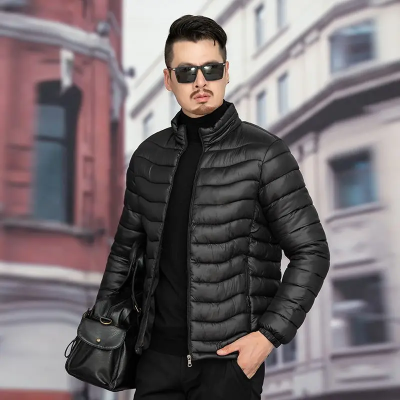 New Winter Men Warm Waterproof Parkas Jacket Vests Coat Mens Autumn Casual Brand Windproof Outwear Parkas Jacket Male F18