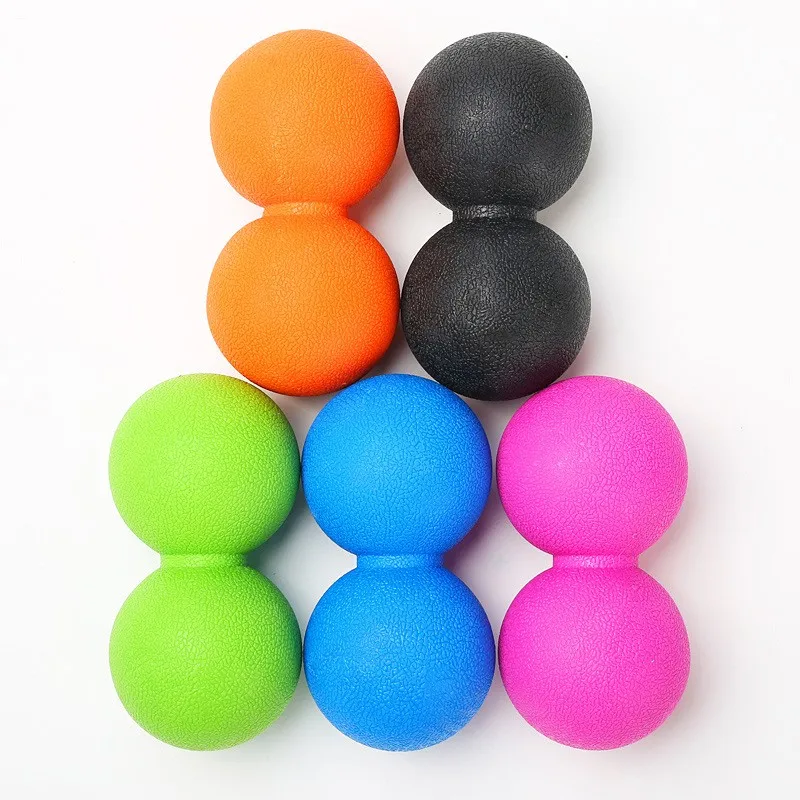 

TPE Fascia Ball Double Ball Peanut Ball Foot Massage Deep Muscle Relaxation Ball Body Fitness Massage Ball