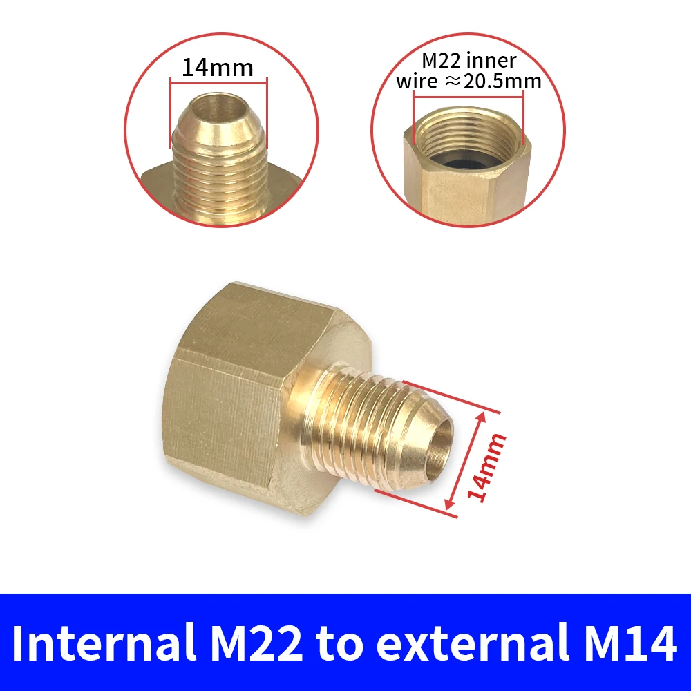 

Переходник Kaikarai для мойки высокого давления M22-M14