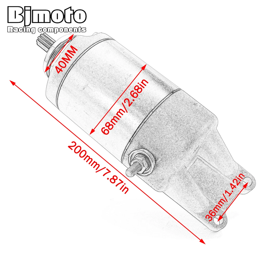 Стартовый двигатель 31100-46E00 для Suzuki RF600 RF600R RF900 RF900R GSXR600 GSX-R600W GSXR750 GSX-R750W GSXR1100