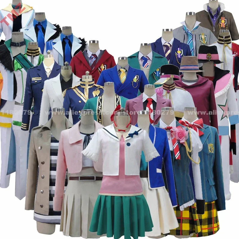 Uta no Prince-sama Nanami Haruka Shinomiya Natsuki Female Male Group of Characters Anime Cosplay Costume Customized Accepted
