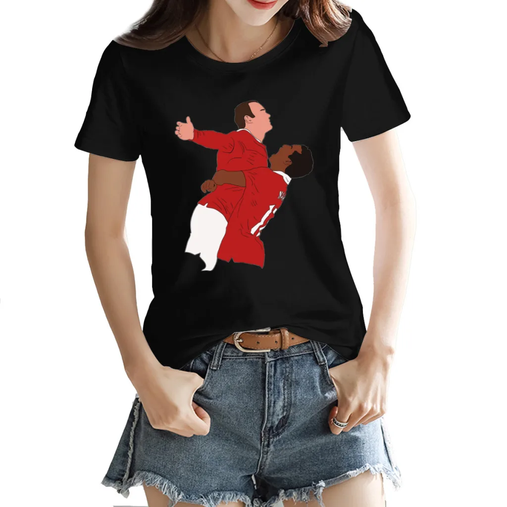 

Футболка английской футбольной команды 6 Waynes и Rooneys, милый фитнес-турнир, чемпион высокого класса, европейский размер