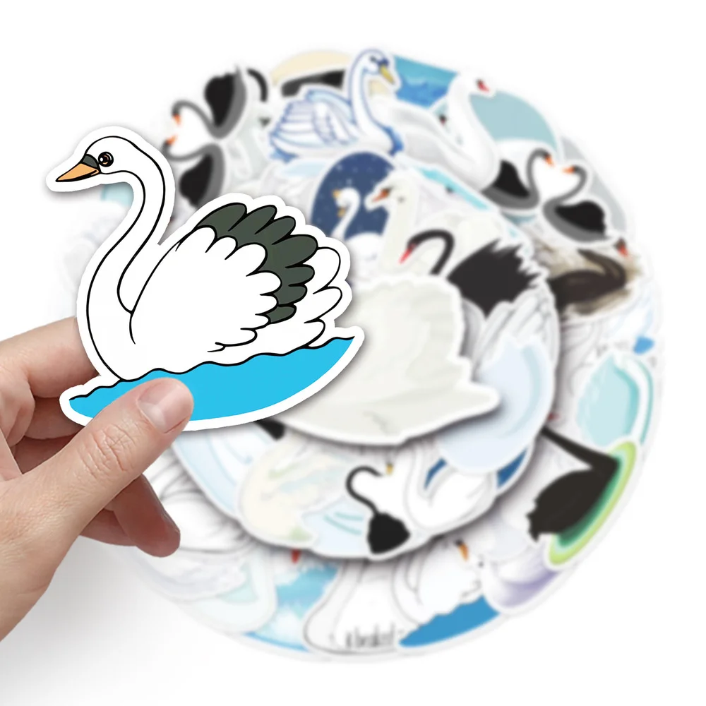 

10/50Pcs Swan Ballet Shoes Journal Stickers Crafts Scrapbooking Decorative Kawaii Sticker Lovely DIY Stationery