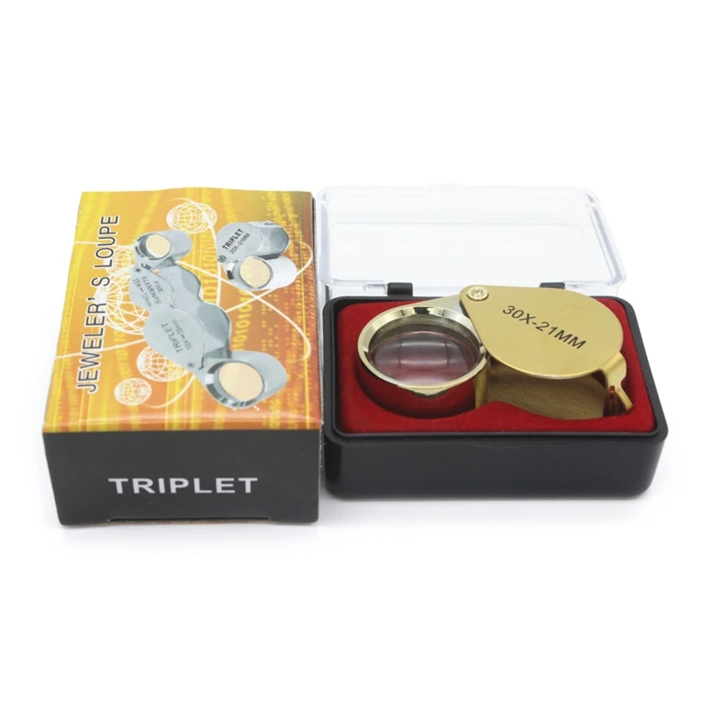 

Jewelers Magnifier Best Pocket Folding Magnifying Glass Jewelers Lens Eye Loupe Drop Shipping