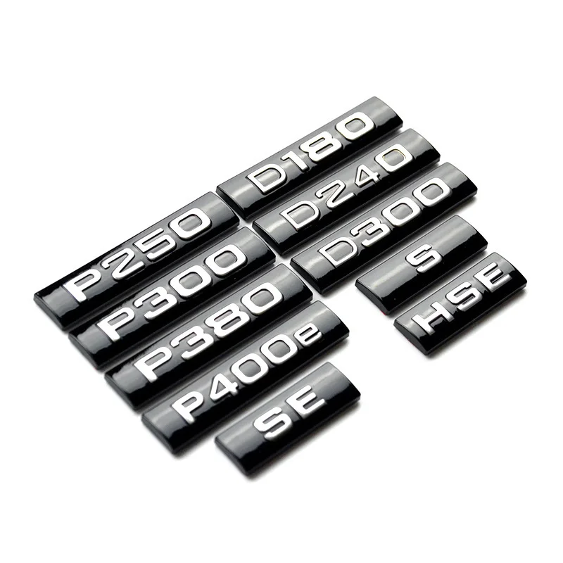 Декоративная Эмблема багажника автомобиля из сплава для Range Rover P400 P250 P300 P380 S SE HSE D180 D240 D300 платы P400e
