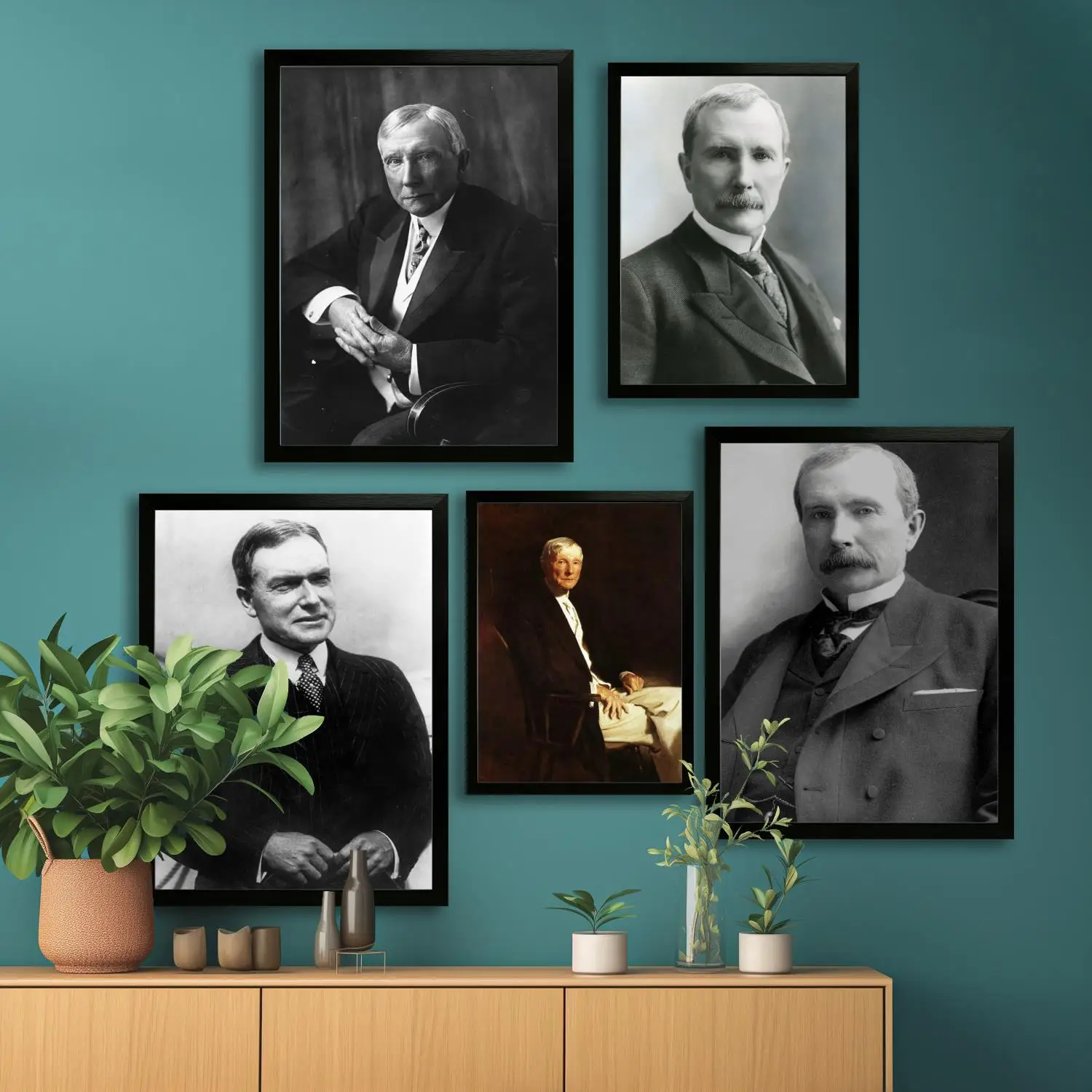 Художественный постер John D. Rockefeller