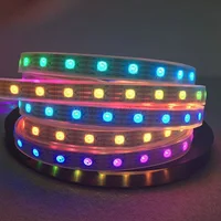50M/lot Waterproof WS2813 5050 30leds/m LED Strip,white PCB Colorful DC 5V Led Lights Like Horse Running,water For Decoration