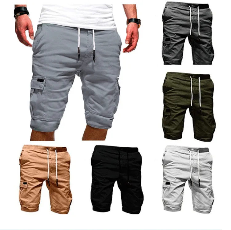New Summer Shorts Fashion Casual Trend Men's Casual Multi-pocket Men's Five-piece Pants Men