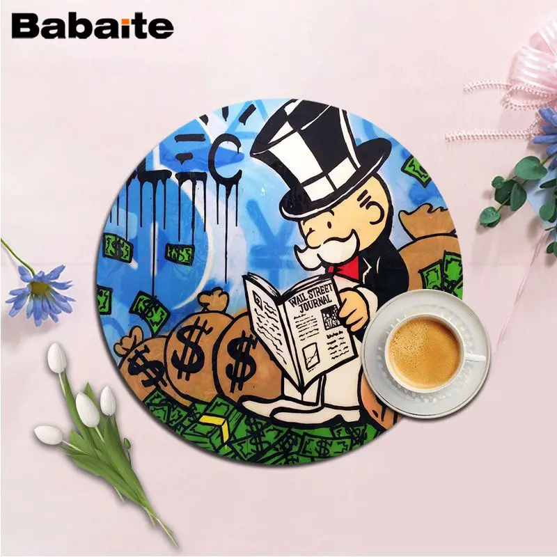 Новый классный мягкий резиновый профессиональный игровой коврик для мыши Babaite с