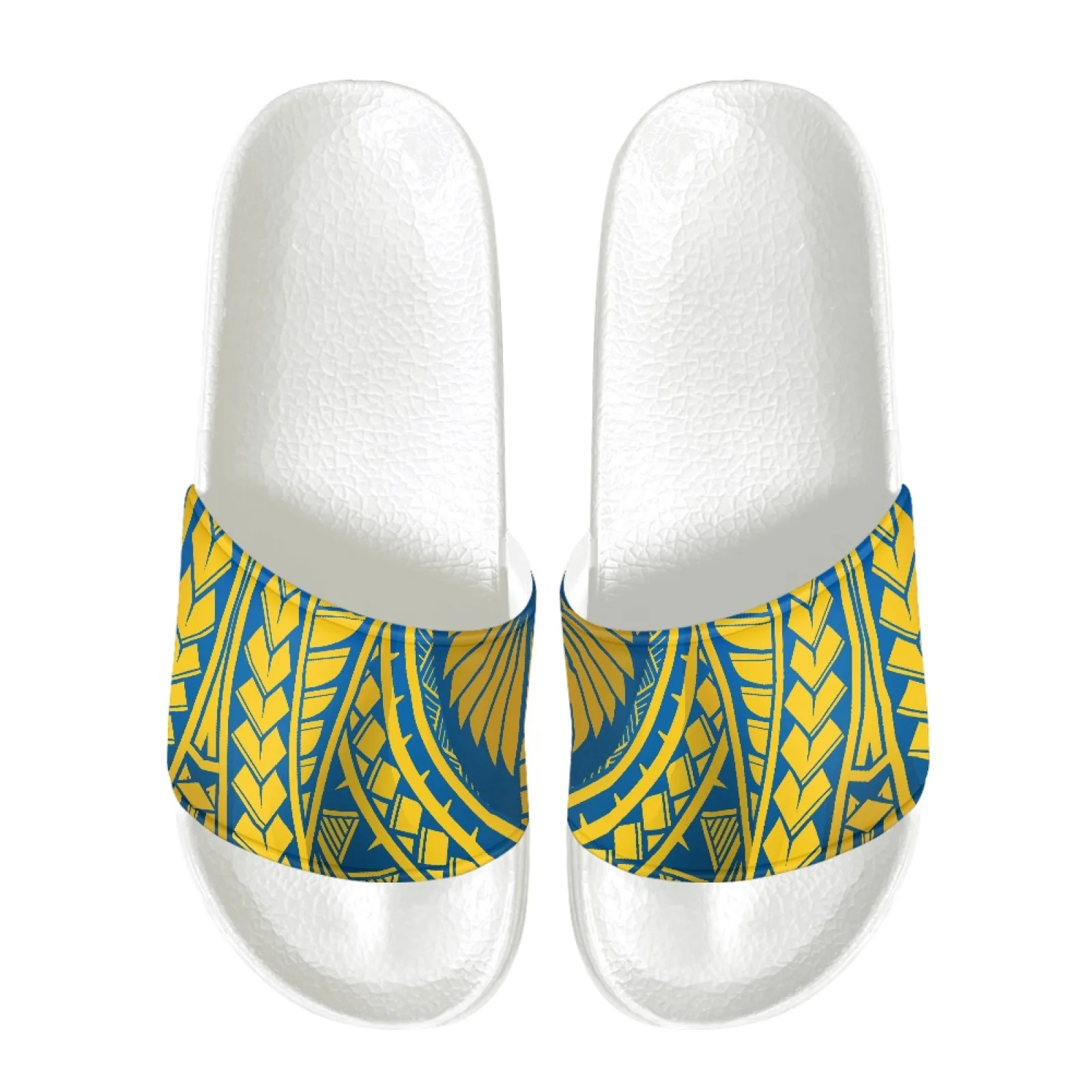

Полинезийские племенные самоанские тапочки с татуировками Самоа, Нескользящие шлепанцы для ванной, для мужчин и женщин, домашние Шлепанцы из ЭВА, водонепроницаемая обувь