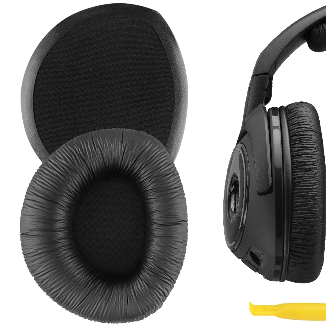Наушники Geekria QuickFit из кожзаменителя для наушников Sennheiser RS160 HDR160 RS170 HDR170 RS180 RS185 RS195