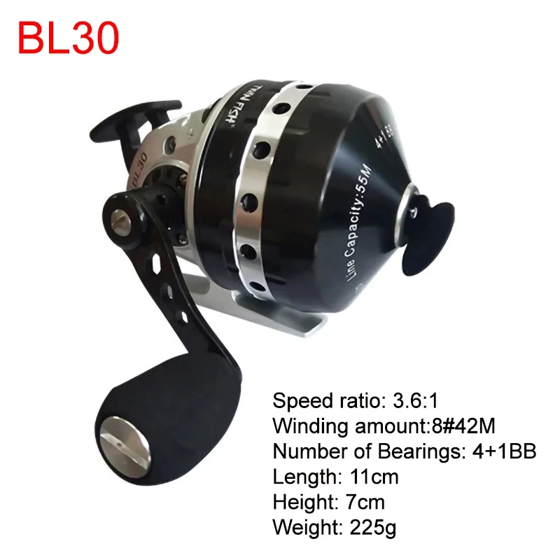 Металлическая Рыболовная катушка 3 6: 1 рыболовная для рогатки 6 +