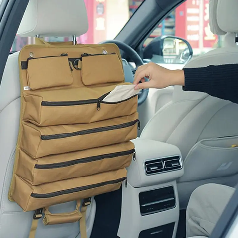 Складная сумка с несколькими карманами тяжелая Холщовая Сумка для инструментов