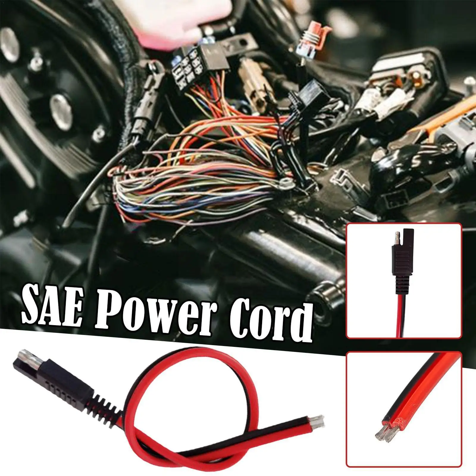 

Автомобильный Удлинительный кабель 12 В, 18awg, 10 см, штекер, гнездовой провод, кабельный разъем R2O1