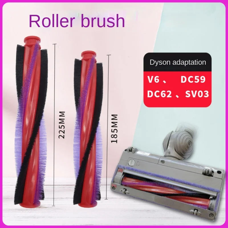 

185mm/225mm Brush Bar Roller Bar for Dyson V6 DC59 DC62 SV03 SV073 Series Vacuum Cleaner Parts Accessories