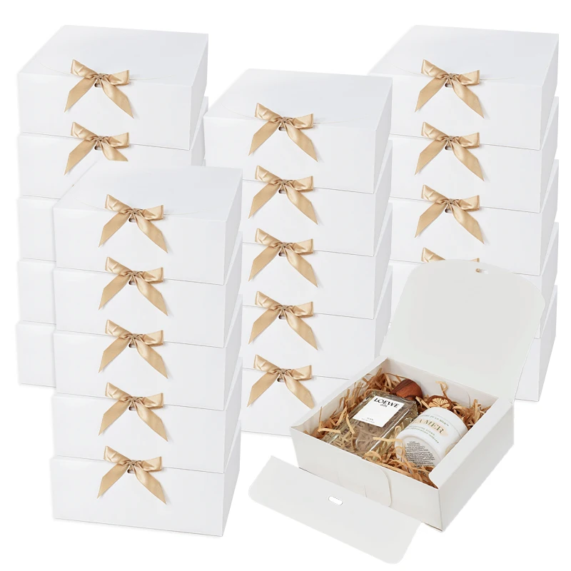 

Большие белые картонные подарочные коробки xunyihappy